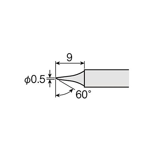 はんだこて用交換ビット HSー51C06
