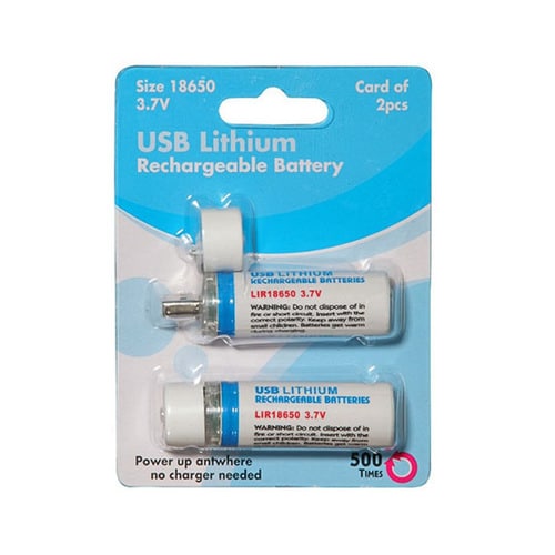 USB リチウムイオンバッテリー USBLI2