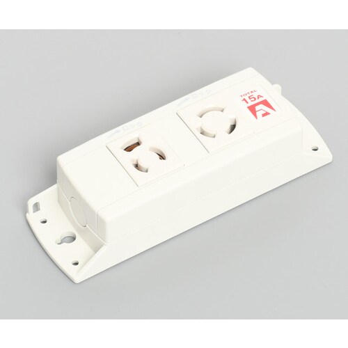 コンビOAタップ2個コード無 KU1100