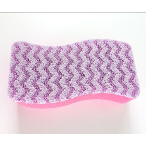 フッ素ガード洗浄スポンジ ピンク