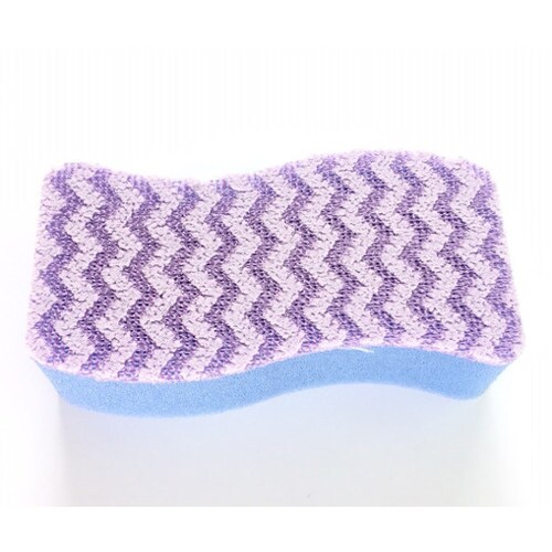 フッ素ガード洗浄スポンジ ブルー