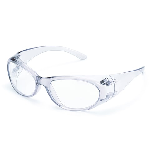 JIS保護メガネ2眼型 クリア