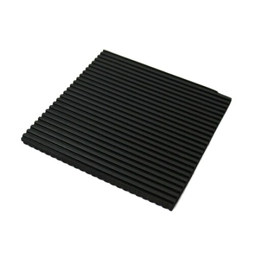 両面スジ入りゴム 角 200ミリ