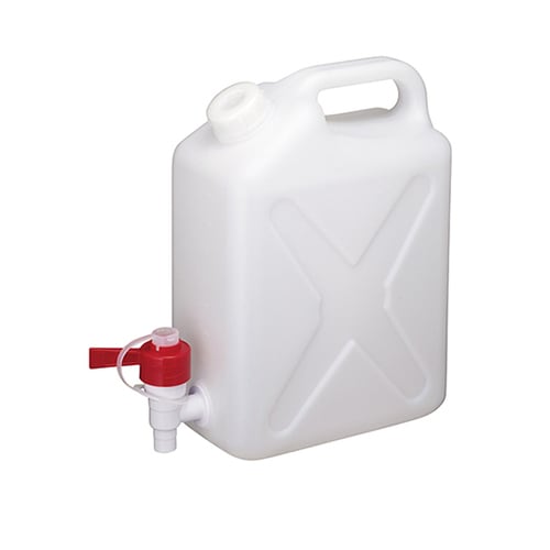 扁平缶 ケミカルコック付 1L