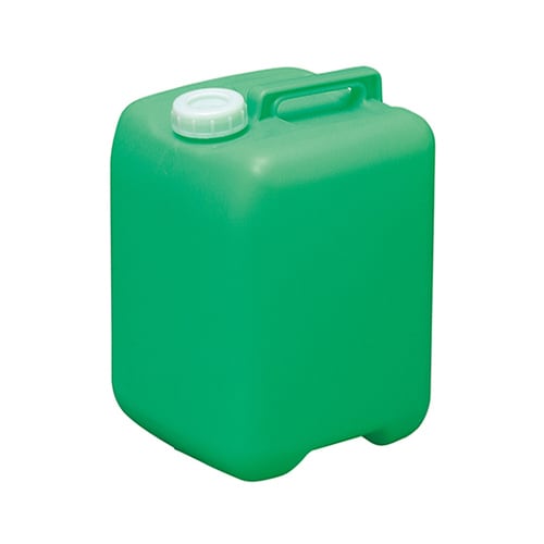 正角缶 10L グリーン