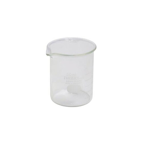 硝子ビーカー 50mL GBー50