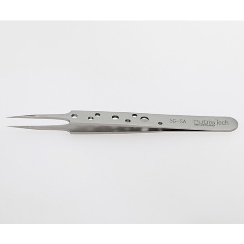 超精密ピンセット ノンスリップグリップ 5GーSA