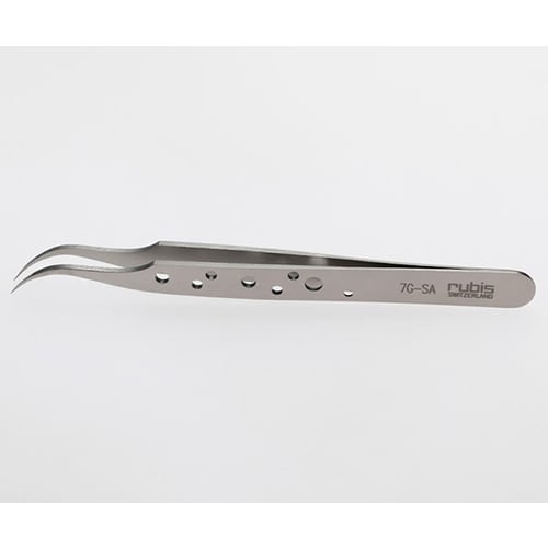 超精密ピンセット ノンスリップグリップ 7GーSA