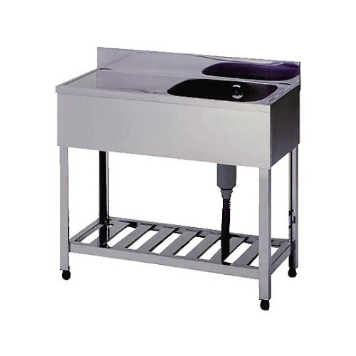 一槽水切シンク右HPMC1ー1200ーR