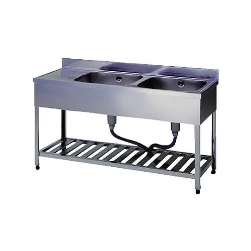 二槽水切シンク右HPMC2ー1200ーR