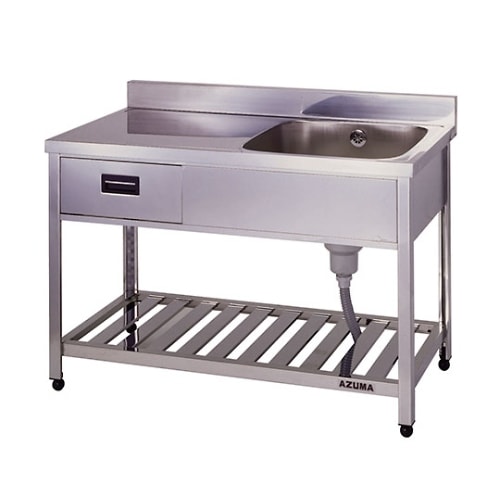 一槽水切シンク右HPOM1ー1200ーR