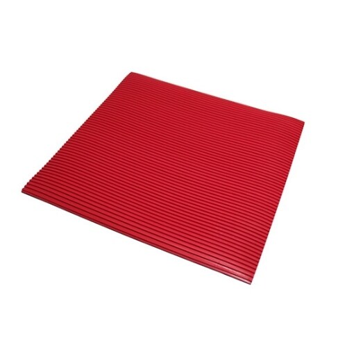 筋ゴム(レッド) 3×300mm角