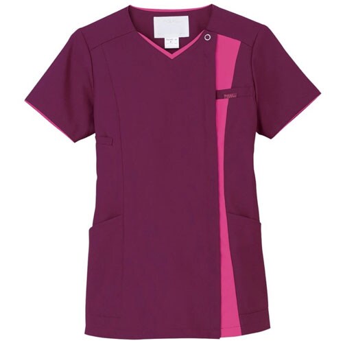 レディスジップスクラブ LL バーガンディ