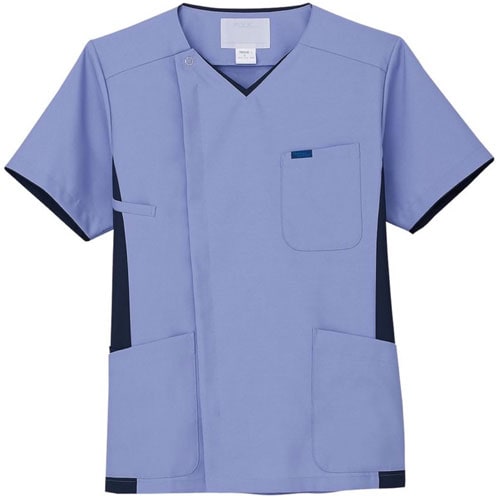 メンズジップスクラブ7025SC L サックス