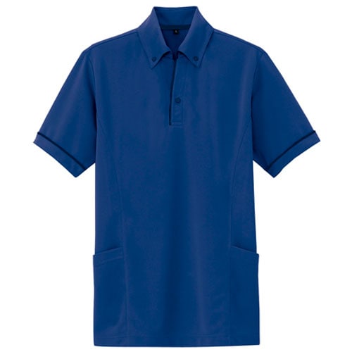 サイドポケットポロ M ネイビー