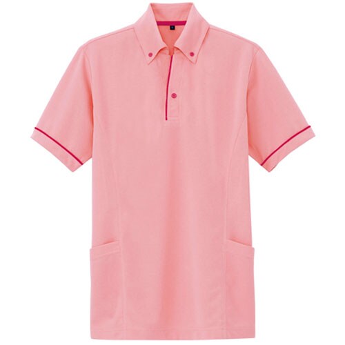 サイドポケットポロ S ピンク