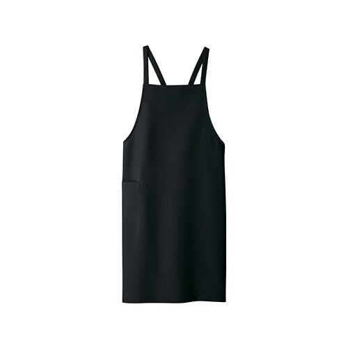 エプロン ブラック 5ー411