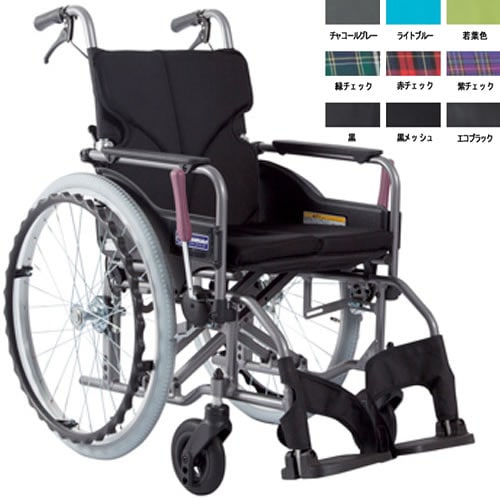 車いす介助用KMD−A16−40−H 赤チェック