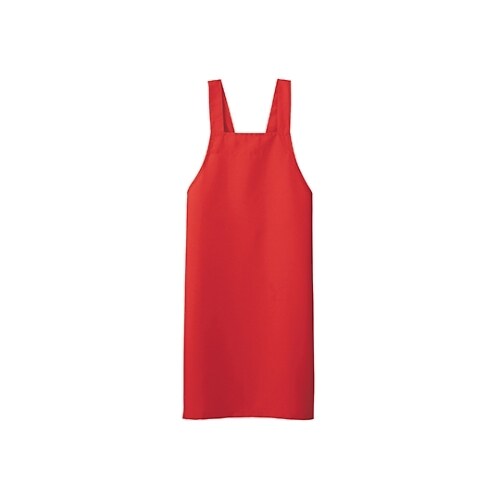 エプロン レッド