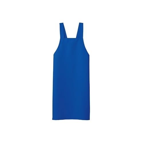 エプロン ブルー