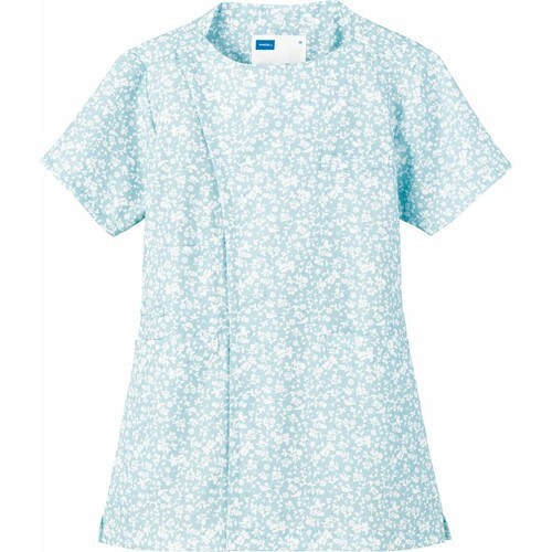 レディーススクラブ WH11595 L ブルー