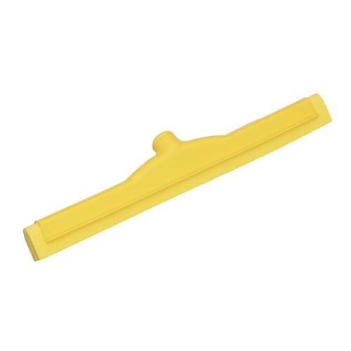フロアスクイジー2枚刃Mイエロー
