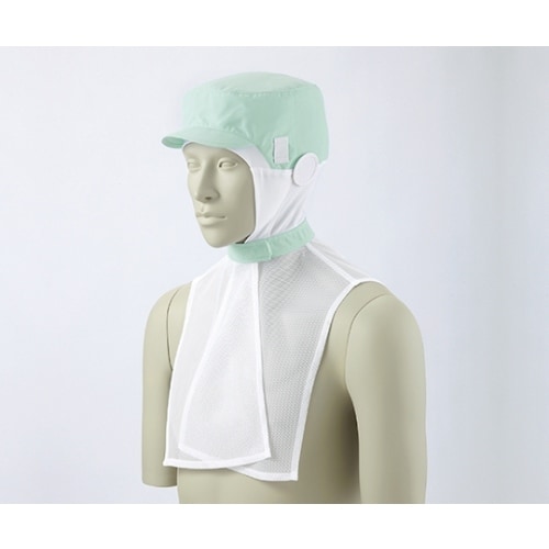 9ー1083 頭巾帽子 グリーン L