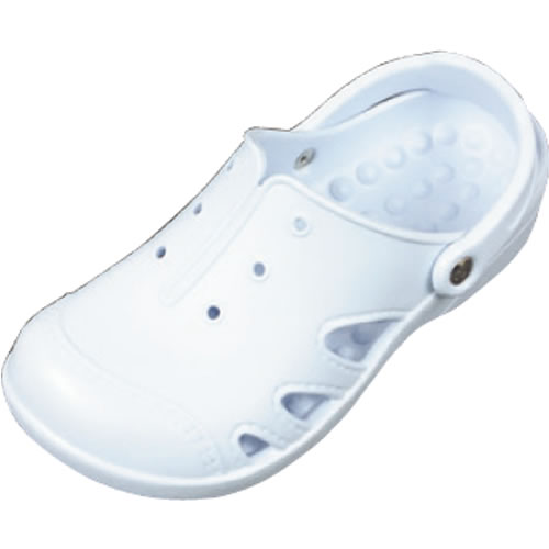 エバロンクロークサンダル 婦人 M サックス