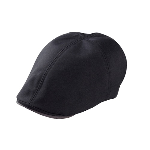 ハンティングキャップ 黒/チャコール