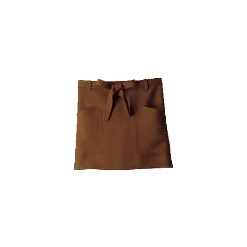 サロンエプロン ブラウン 9ー1154