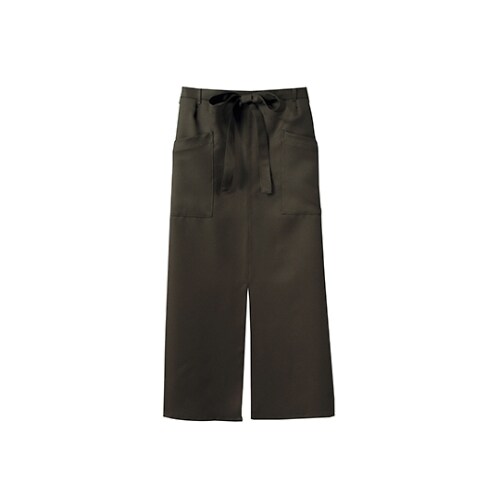 9ー1192 ロングエプロンカーキフリー