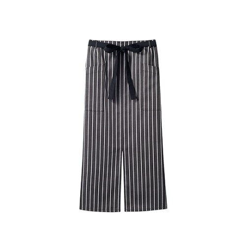 サロンエプロン チャコール/黒 フリー