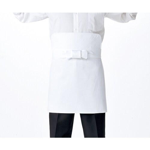 刺子前掛 白 9ー651