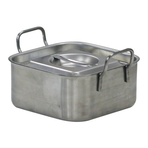 18−8 角型ベインマリーポットフタ付手付1.5L