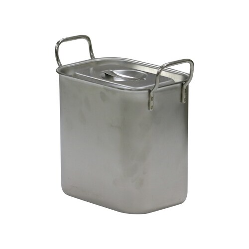 18−8 角型ベインマリーポットフタ付手付2.5L