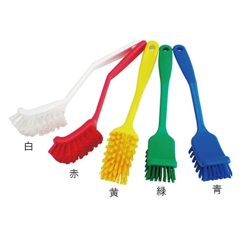 HPディッシュブラシ 緑 ワイド 55834