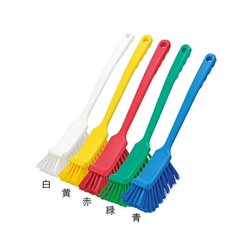 HPロング柄洗浄ブラシ 赤