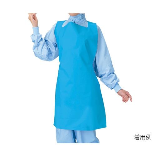 Eー56Bウレタンエプロン ブルー