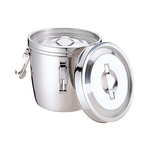 35700 二重汁食缶クリップ付 10L