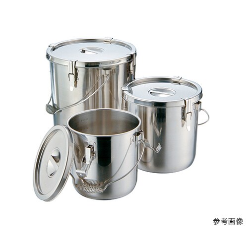 11200 18ー8 テーパー汁食缶 21cm