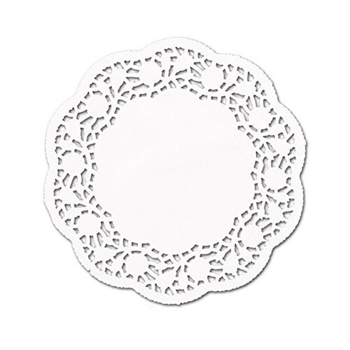 Dー1138 レースペーパー 24cm 20枚
