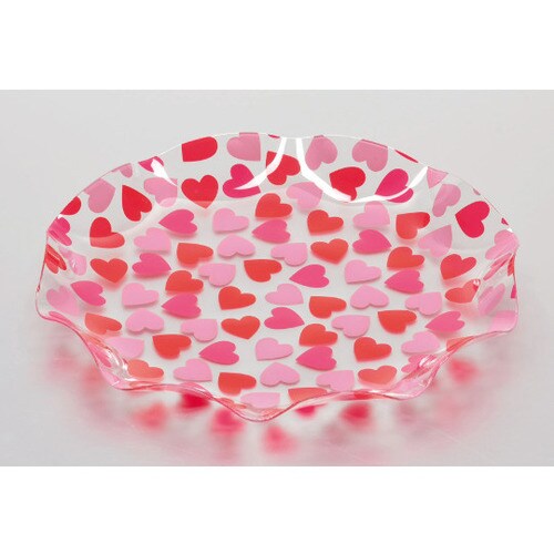 Dー1148 ラウンドプレート S ハート