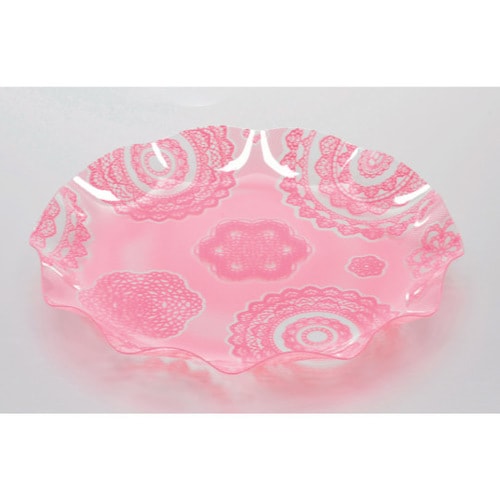 Dー1152 ラウンドプレート L レース