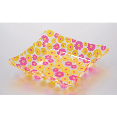 Dー1154 スクエアプレート L ガーベラ