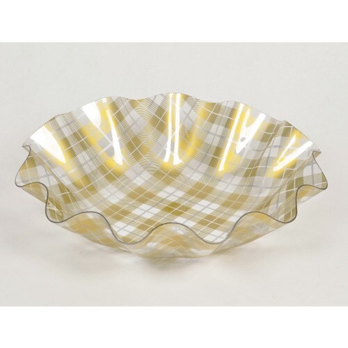 Dー324リトルリッチPET波型ボウルL