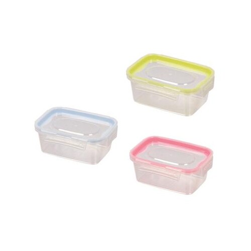 HBー1429 保存容器 長方形M3個組