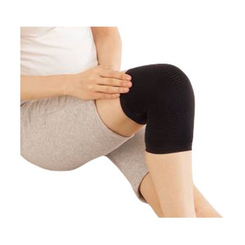 中山式肘・膝・脹脛サポーター ブラック