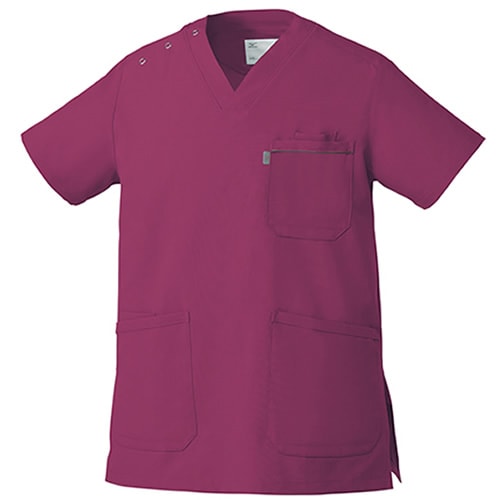 スクラブ MZ−0018 S バーガンディ