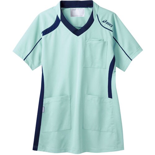 ジャケット男女兼用 M ミント×ネイビー