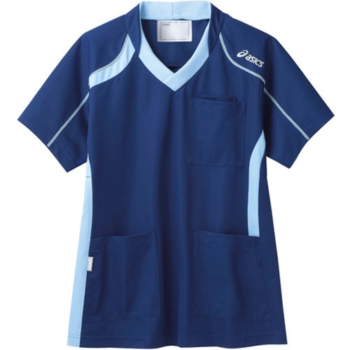 ジャケット男女兼用 M Dブルー×ペールブルー